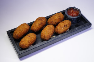 Croquete de Cupim com Queijo Provolone